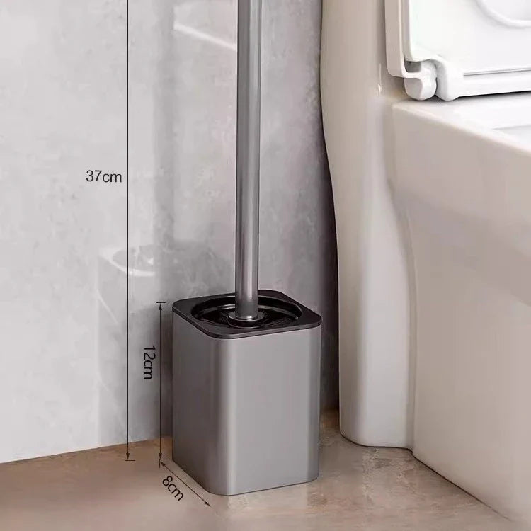 Toilet brush and holder – Wall-mounted design – Space-saving and hygienic bathroom accessory