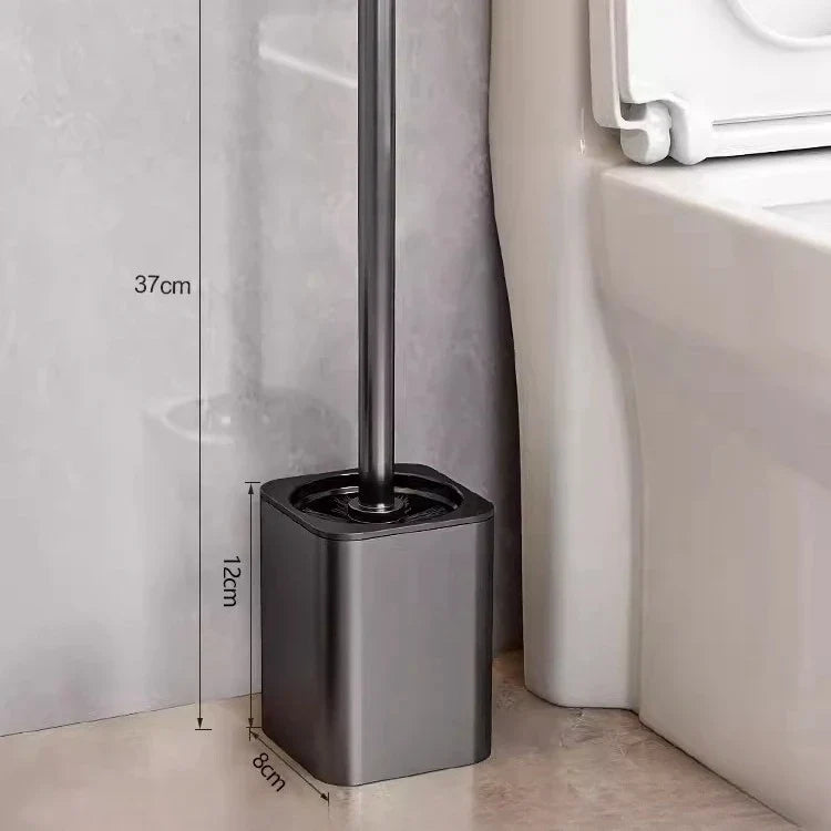 Toilet brush and holder – Wall-mounted design – Space-saving and hygienic bathroom accessory