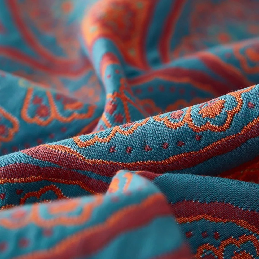 Velina Reversible Cotton Summer Blanket