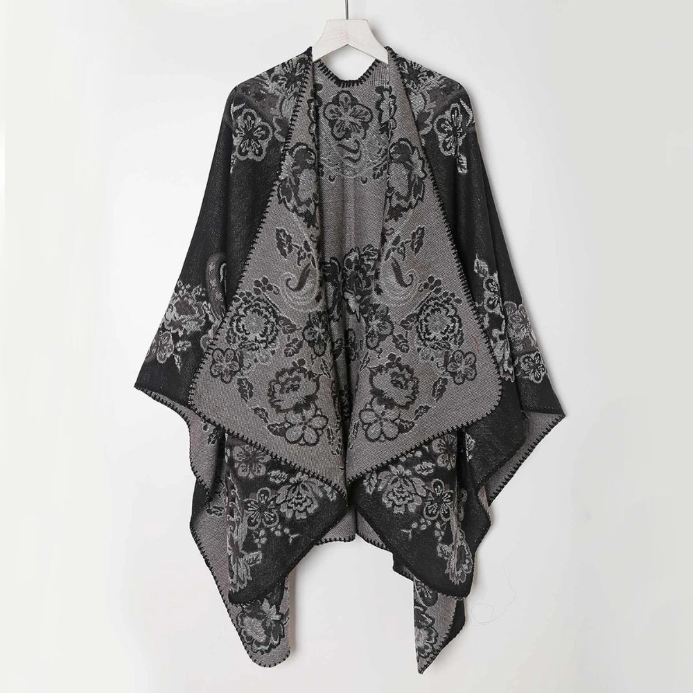 Velouria Vintage Acrylic Poncho