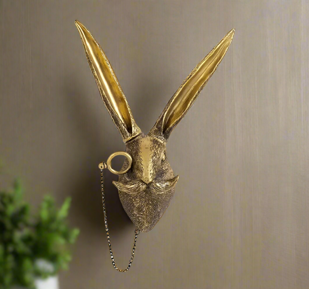 Wall hook – Synthetic resin – Decorative animal design – Versatile coat and key holder for wall
