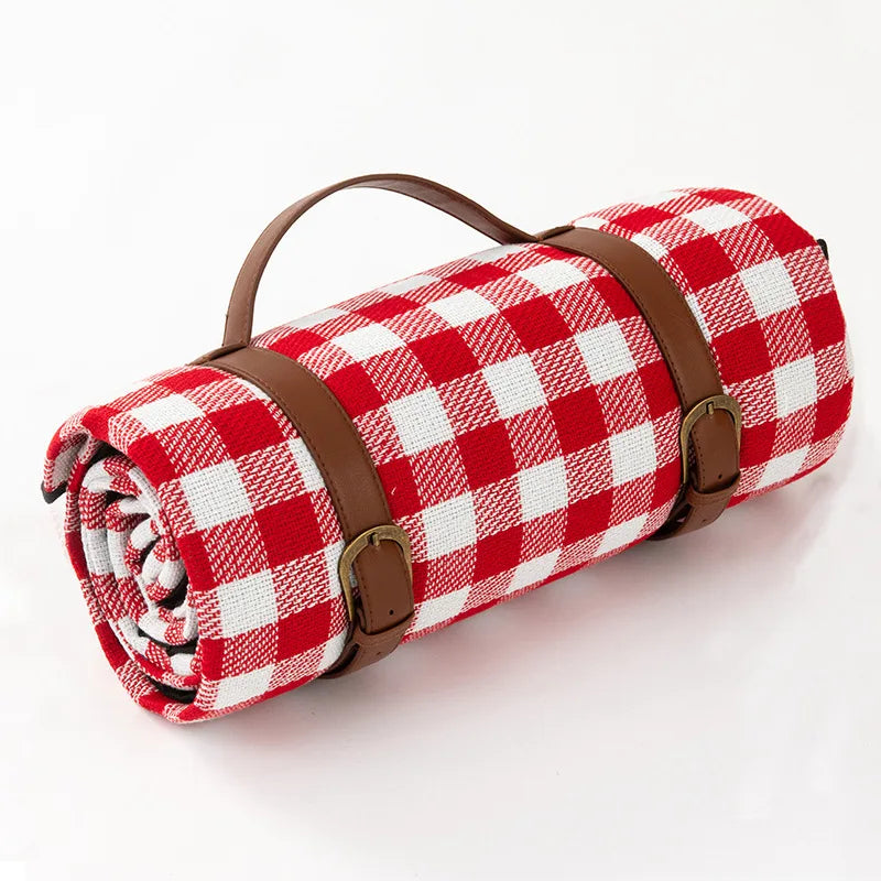 Waterproof picnic blanket – Foldable outdoor mat – 59 x 79 in – Ideal for beach, park, and camping