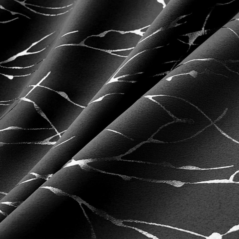 Whispering Forest Vein Blackout Curtain