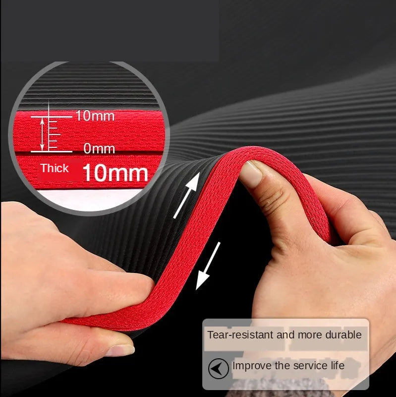 Yoga mat – Extra thick – Non-slip grip – Eco-friendly material