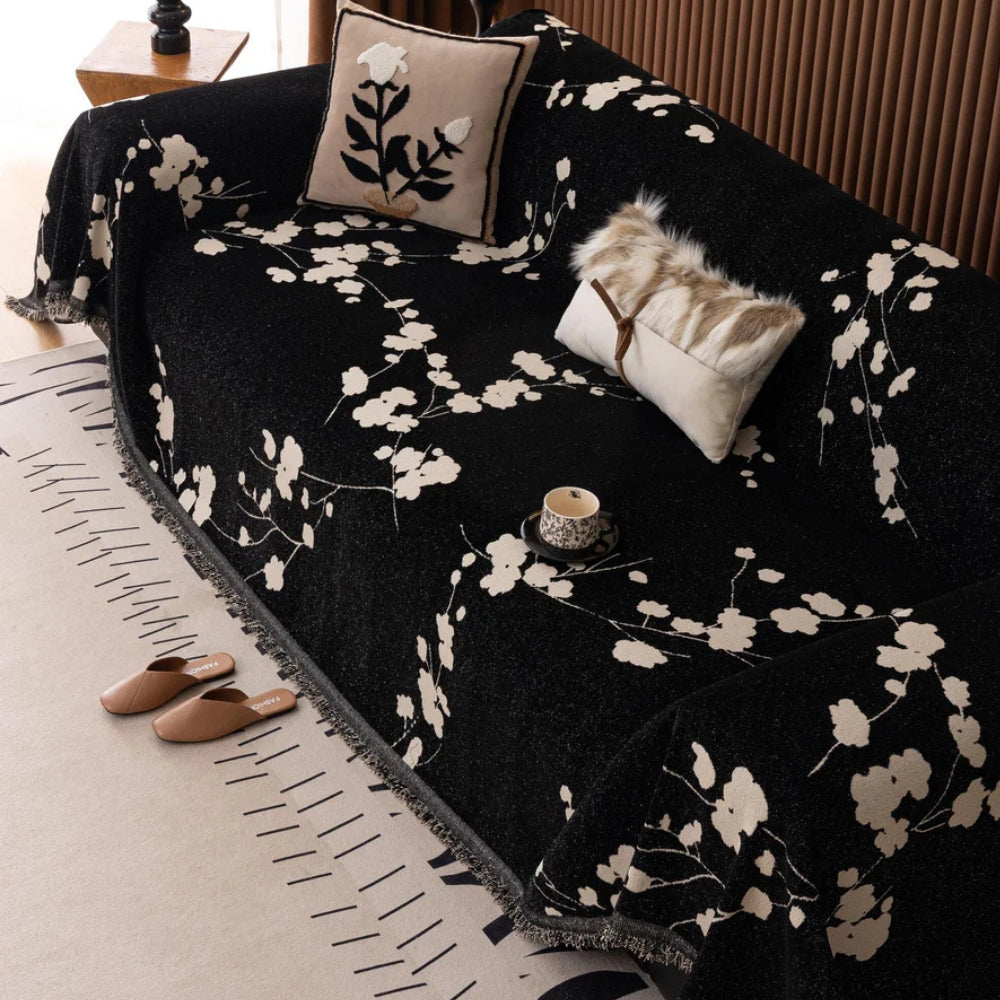 Alora Elegant Retro Chenille Sofa Cover