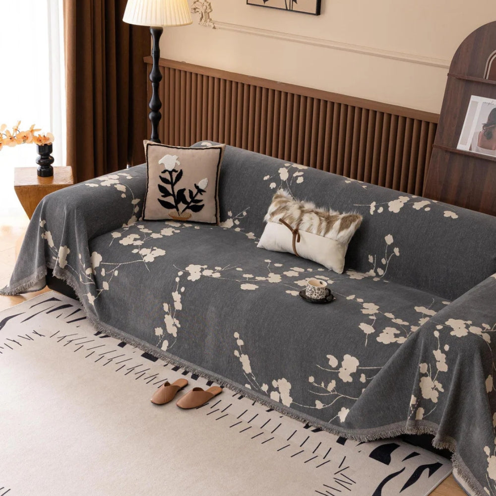 Alora Elegant Retro Chenille Sofa Cover