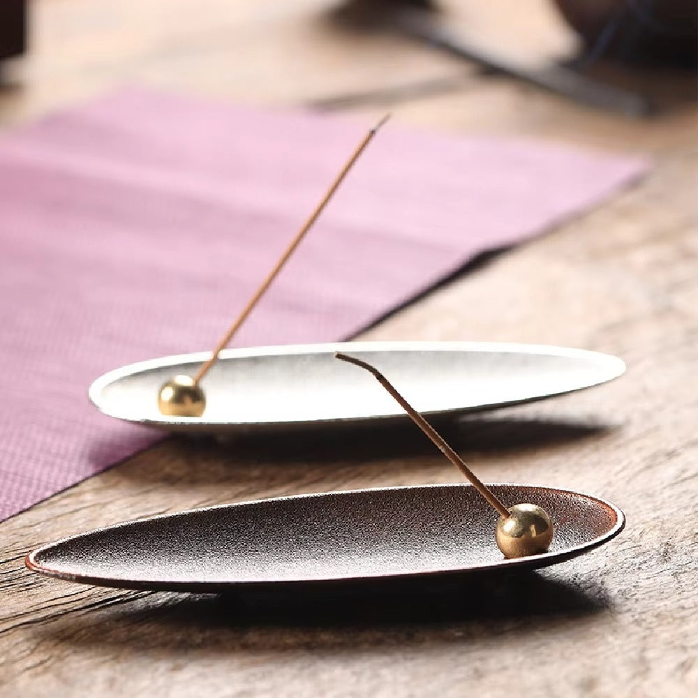 Zen Alloy Bead Incense Holder