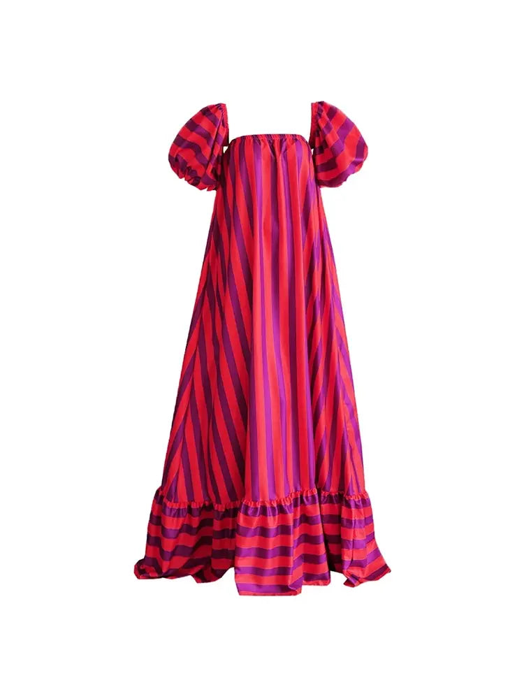 Sunset Stroll Maxi Beach Dress