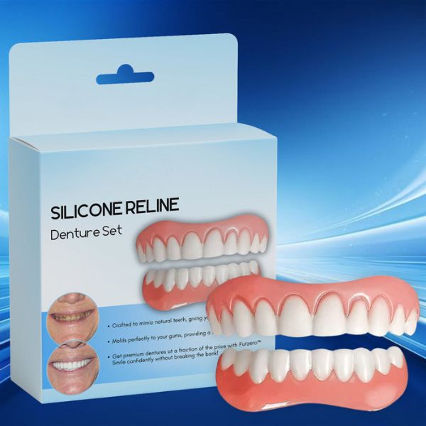 1+1 FREE | SmileEase™ | Provides long-lasting comfort, a perfect fit, and a radiant smile, Say Goodbye to Loose Dentures, Hello to Confidence!