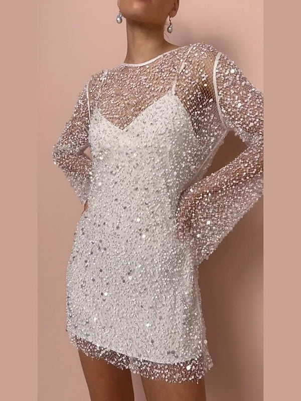 Lilly™ | sequin dress, effortless shimmer