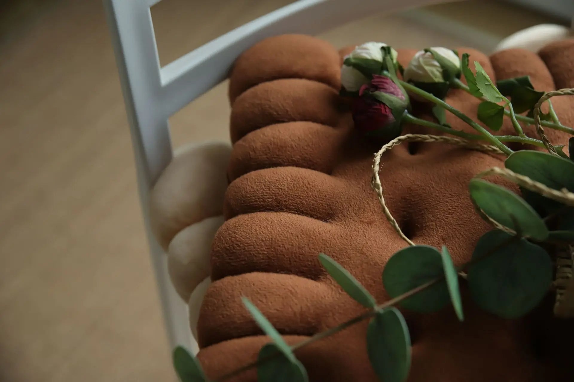 Soft Plush Cookie-Shaped Pillow