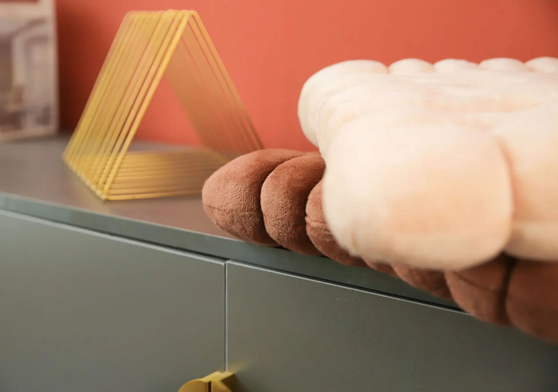 Soft Plush Cookie-Shaped Pillow