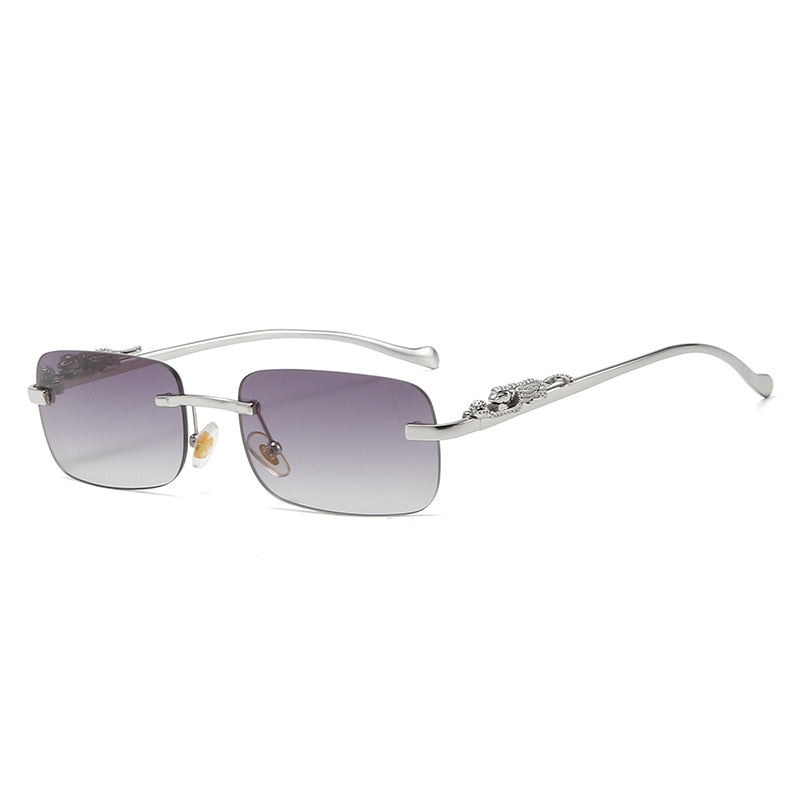 SunFlair | Rimless rectangular sunglasses