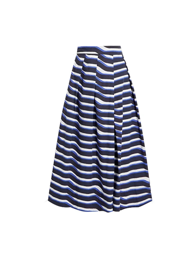 Denim Bandeau One Piece Swimsuit Set