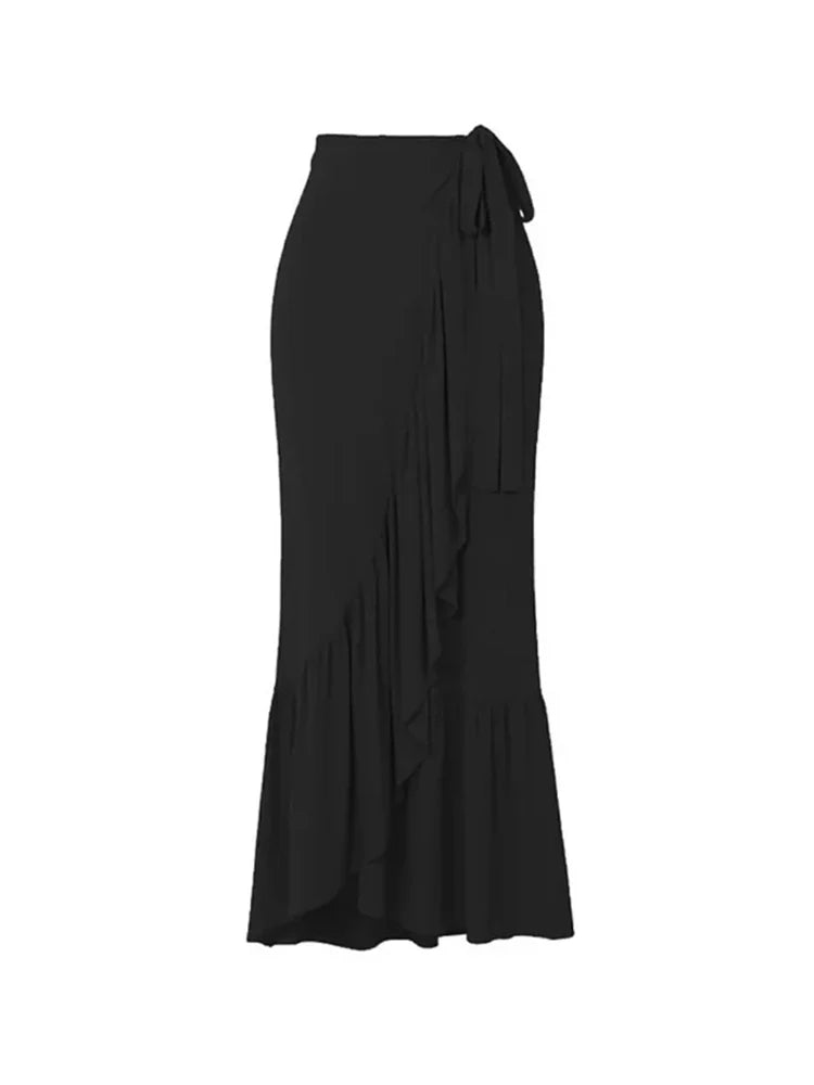 3D Floral Pearl One-Piece Swimsuit