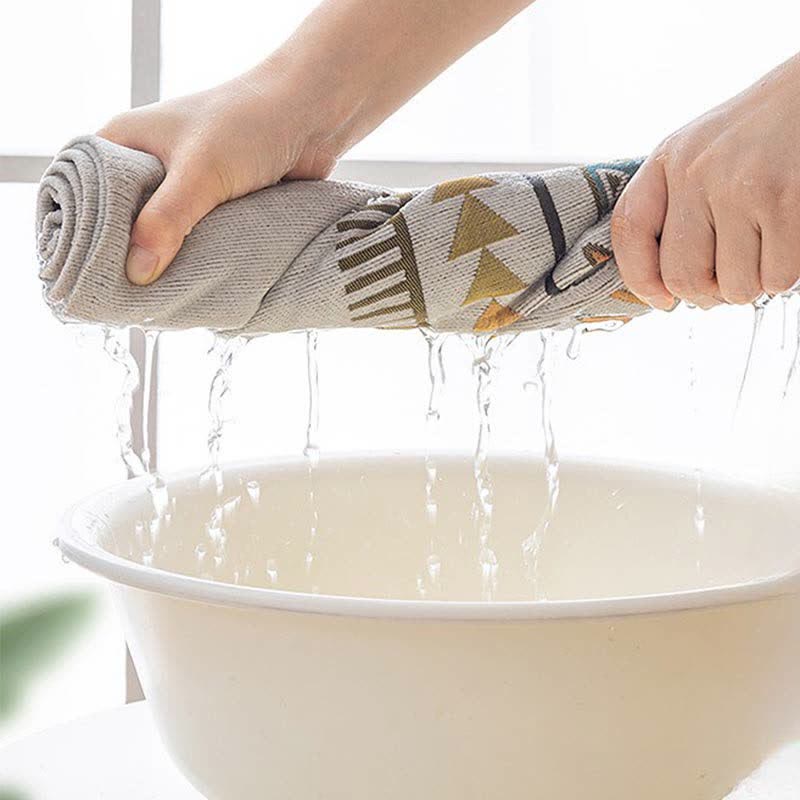 Chic Bohemian Chenille Sofa Throw - Elegant Furniture Protector