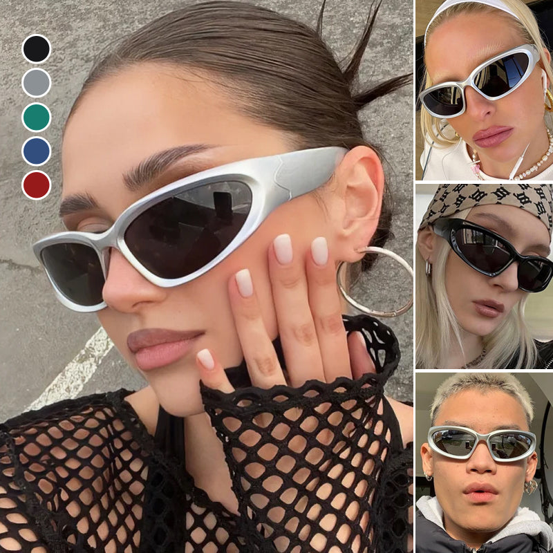 CyberChic | Trendy Y2K sunglasses in future style