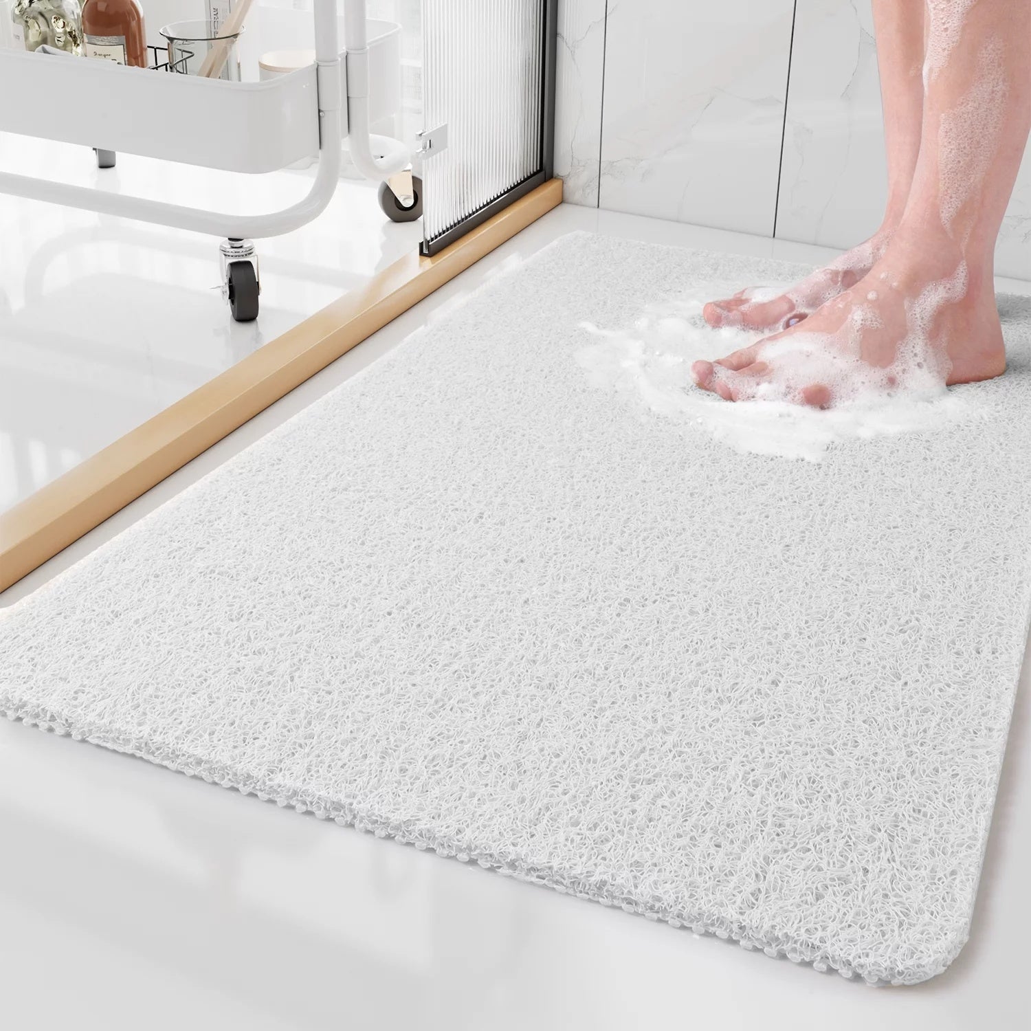 SafeSoothe® | Anti‑Slip Shower Rug