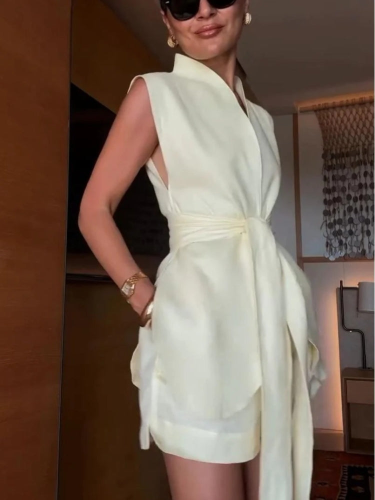 Nola Vest Shorts Set