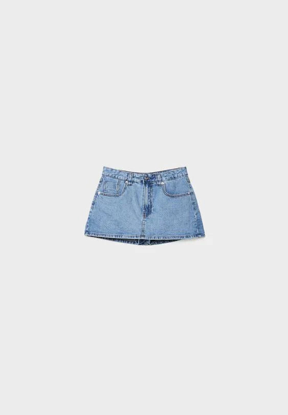 DenimEase® | Mini-Skirt