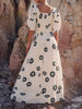 Modern Daisy Print Pant Set