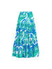 Strapless Ruffle Floral Swimsuit Set