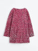 Sequined Tie-back Dress