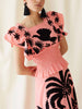 Elegant Palm Tree And Exotic Bird Print Tank Top