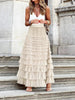 Mesh Layered Cake Skirt