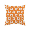 Lustrous Floral Embroidered Cushion Cover