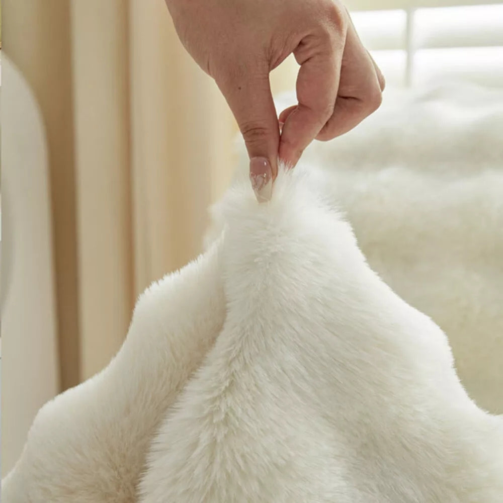 Faux Fur Recliner Sofa Cover