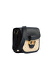 Colorblock Saddle Crossbody Bag