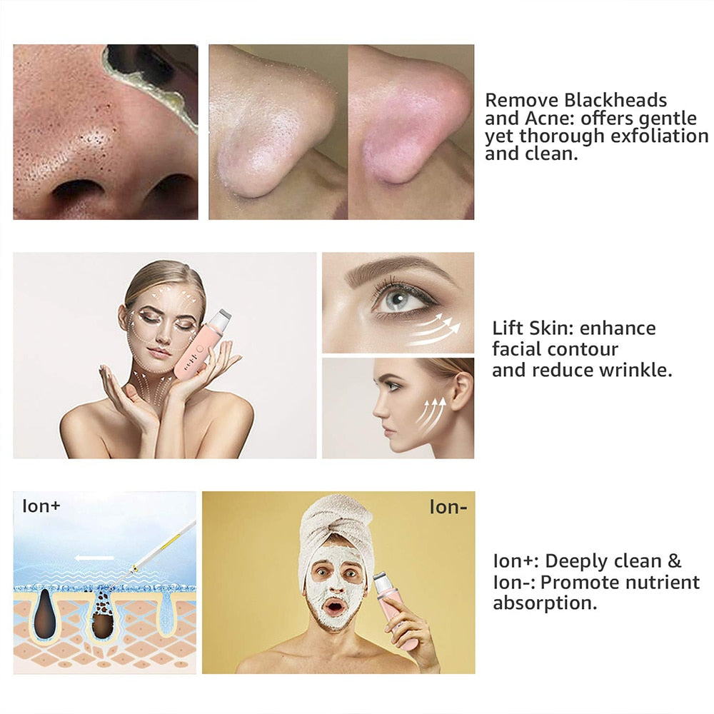 SkinPulse™ | Professional ultrasonic skin cleansing