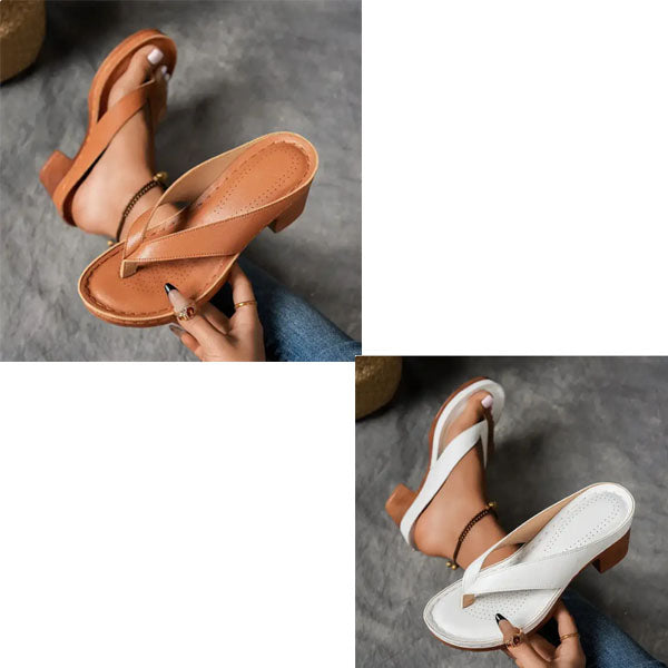 50% OFF | SoleComfort | 🌺2025 new Orthopaedic sandals with thick heel