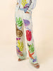 Ocean Theme Print Pants-Set