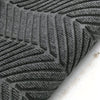 Chevron Ridges Non-Slip Door Mat