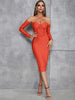 Sexy Off-Shoulder Backless Dress