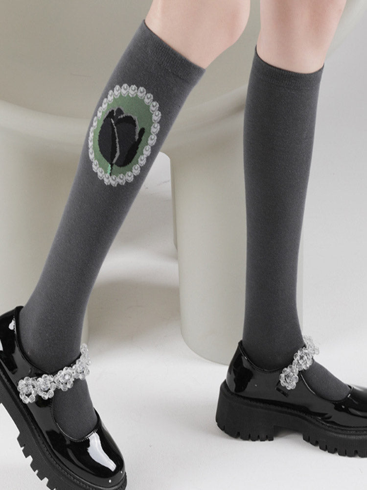 Lolita Style Knee-High Socks