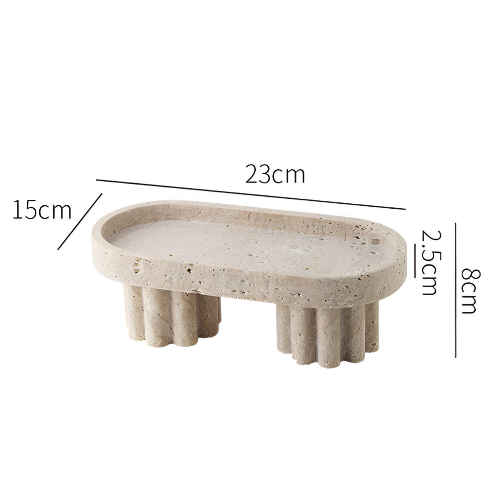 Pietra Natural Travertine Tray