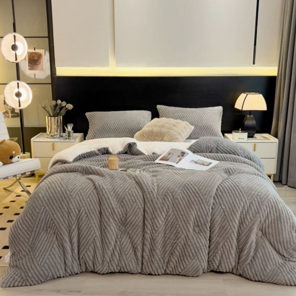 Chevron Luxe Plush Blanket