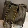 50% OFF | Olivia | Luxury Corduroy Tote Bag