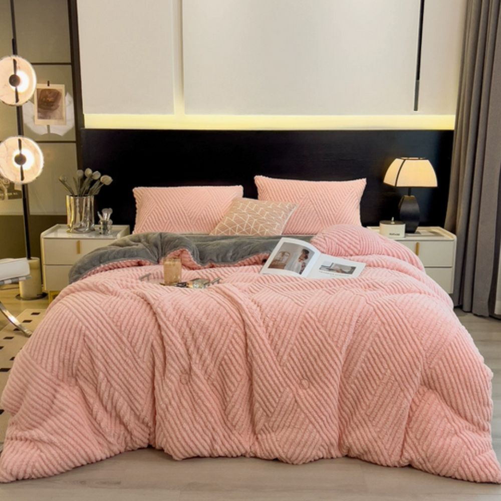 Chevron Luxe Plush Blanket