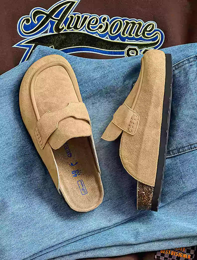 Comfort Suede Mules