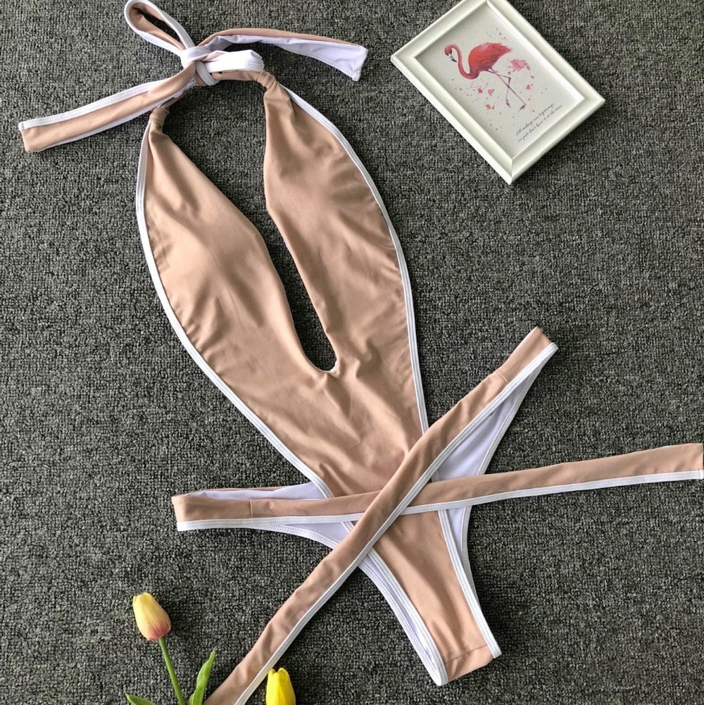 50% OFF | SwimSway | Brazilian backless swimsuit