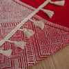 Glisstra Geometric Tassel Tablecloth