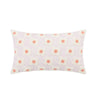 Lustrous Floral Embroidered Cushion Cover