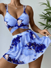 50% OFF | Jolene | Marble print 3-piece bikini set