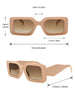 50% OFF | MetroFrame | Fashion glasses with square frame