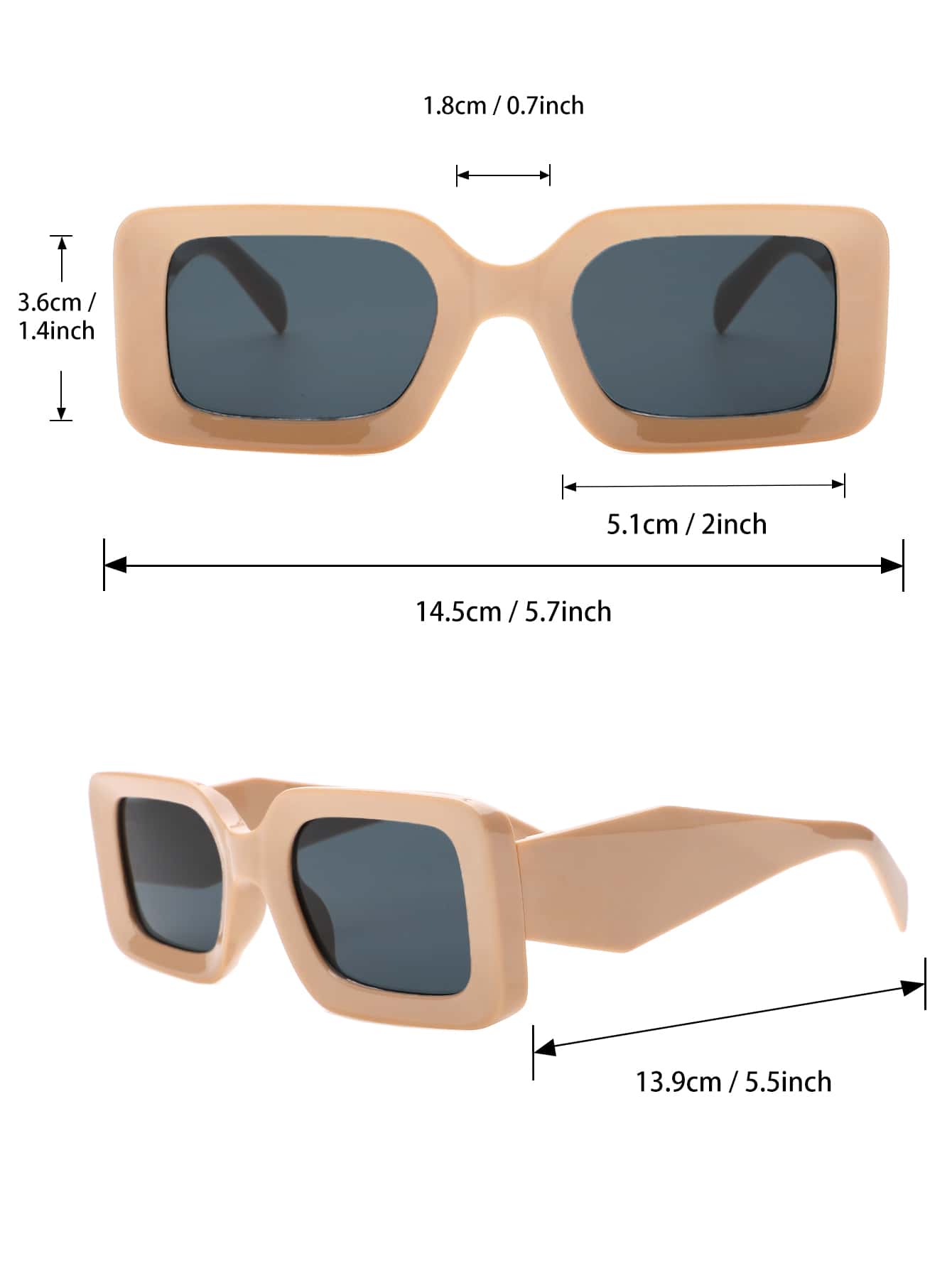 50% OFF | MetroFrame | Fashion glasses with square frame