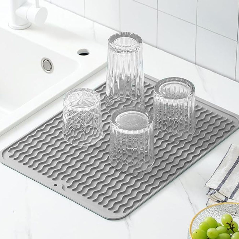 Quick Flow Silicone Kitchen Mat